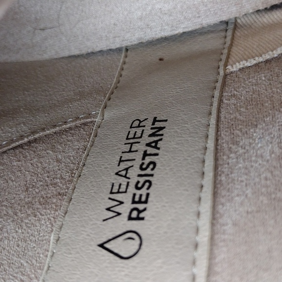 Vionic Roselyn Tan Suede Leather Weather Resistant Side Zip Low Heel Ankle Boot - Picture 12 of 16